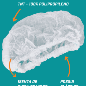 Touca Descartável Soft Aid