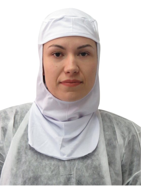 Touca Ninja Branca Poliviscose – Tamanho Único