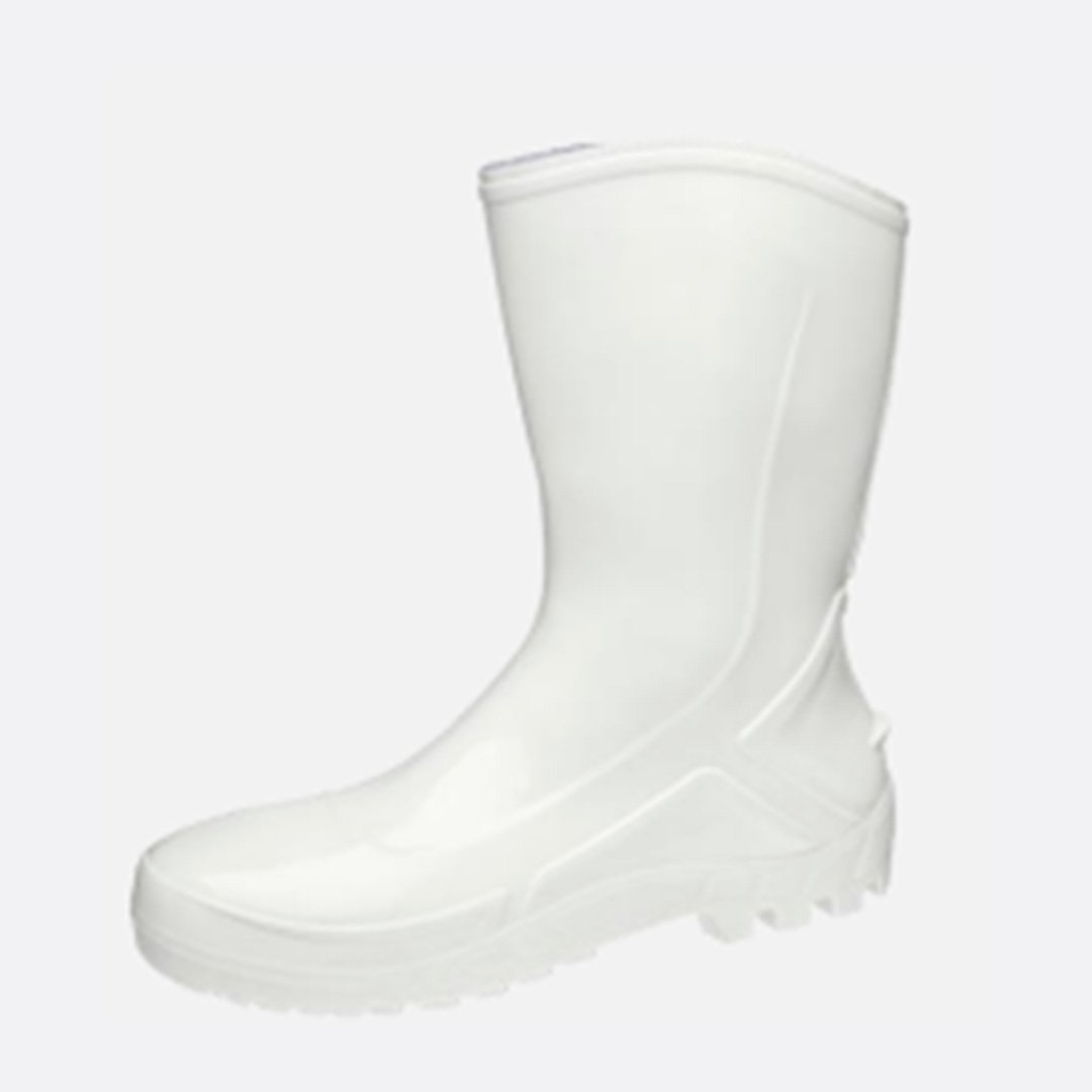 Bota Ocupacional Branca com Cano Médio