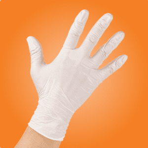 Luva de Látex com Pó Soft Aid
