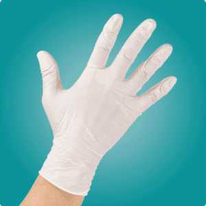 Luva de Látex Sem Pó Soft Aid (Linha Saúde)