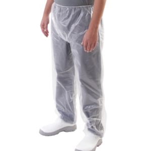 Calça de Polietileno com Elástico na Cintura e Tornozelo