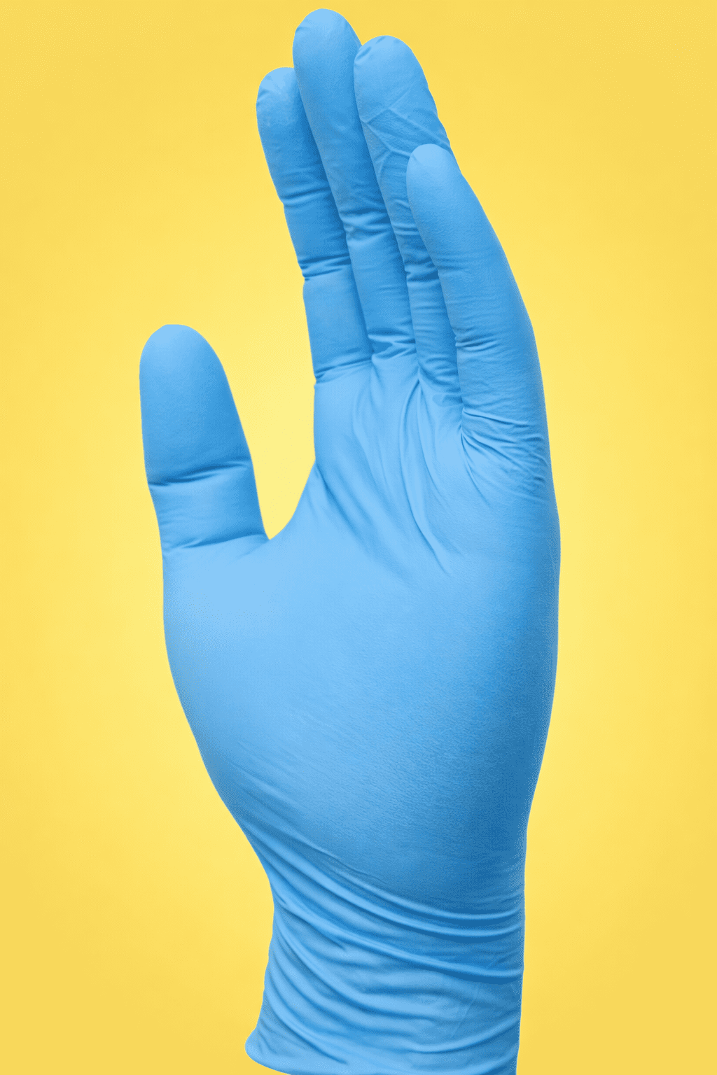 Luva Nitrílica Comfort Azul e Preta