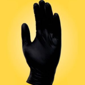 Luva Nitrílica Preta Bompack